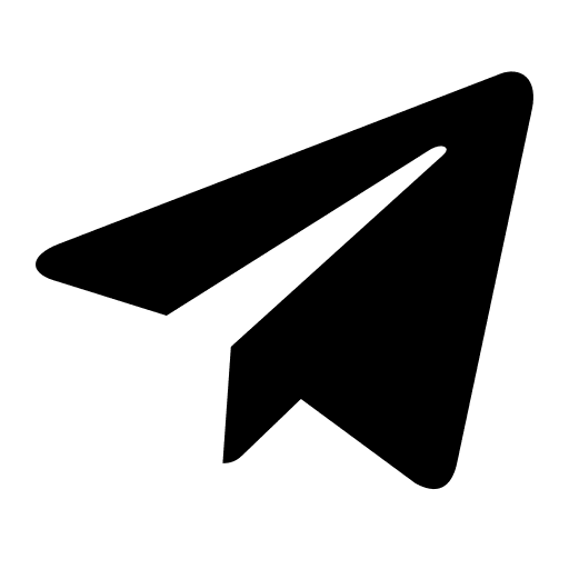 Telegram, plane icon