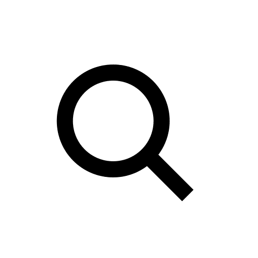 Find, loupe, magnifying glass icon