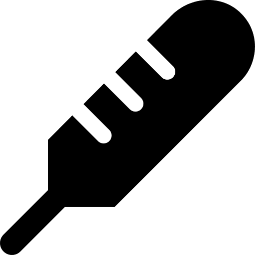 Thermometer, temperature icon