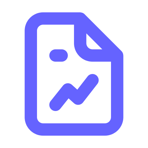 File, graph icon