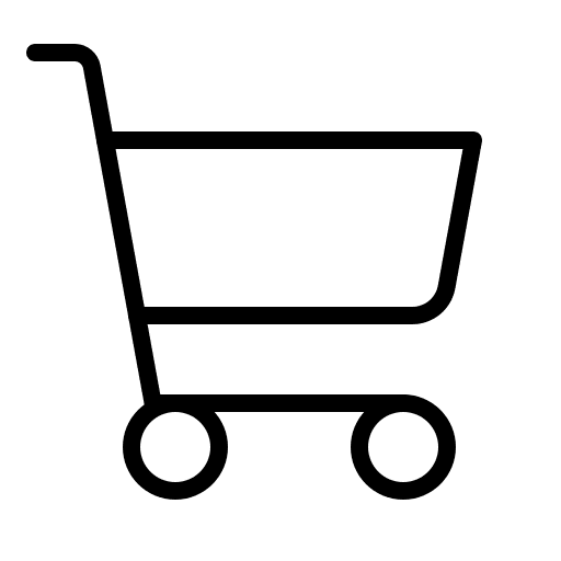 Shopping, cart, thin icon