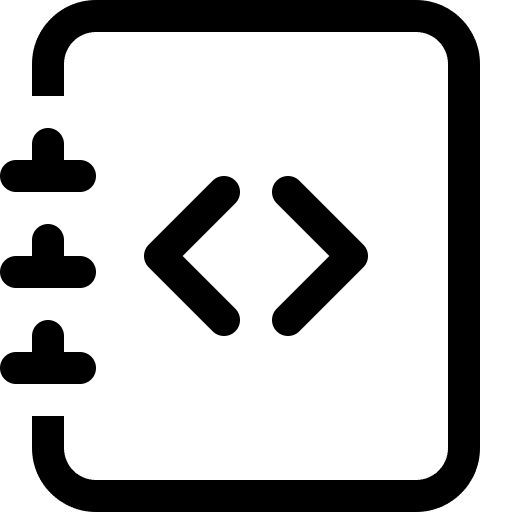 Journal, code icon