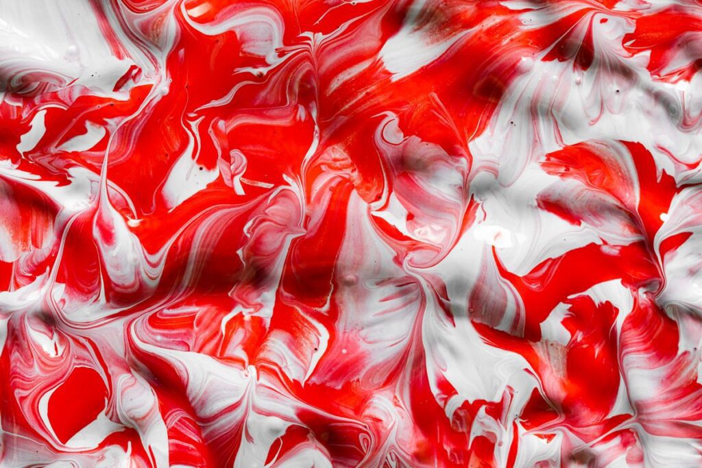 Paint backgrounds – red and white Stock Free