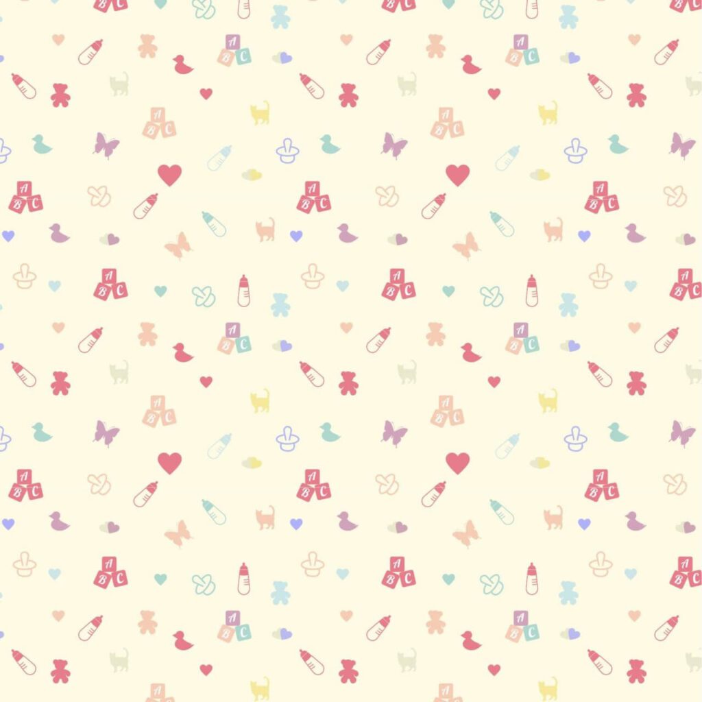 Cute baby pattern