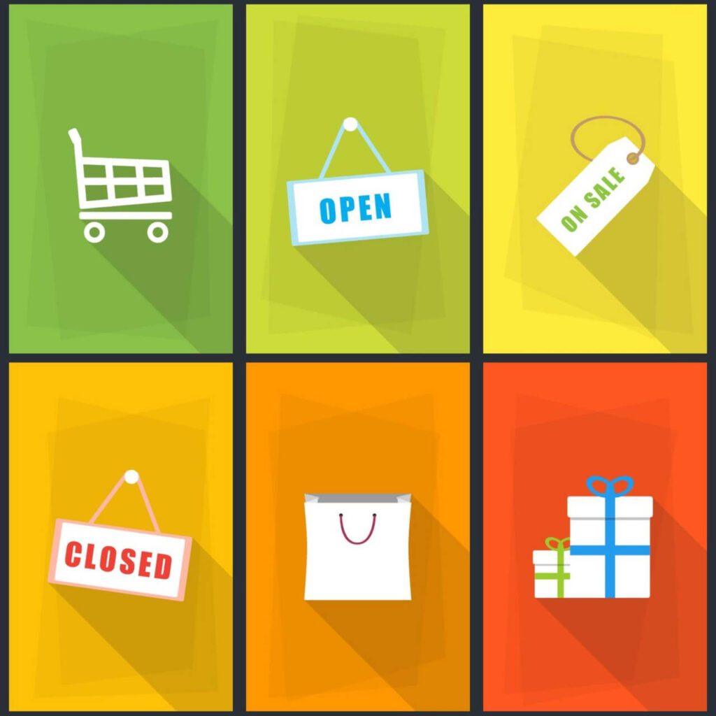 Vector Shopping Icons