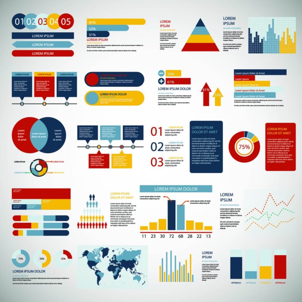 Infographics elements