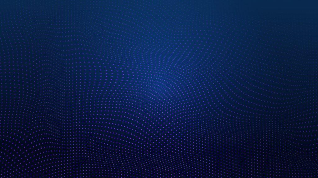 a digital wave of particles background. Futuristic Technology Free Vector