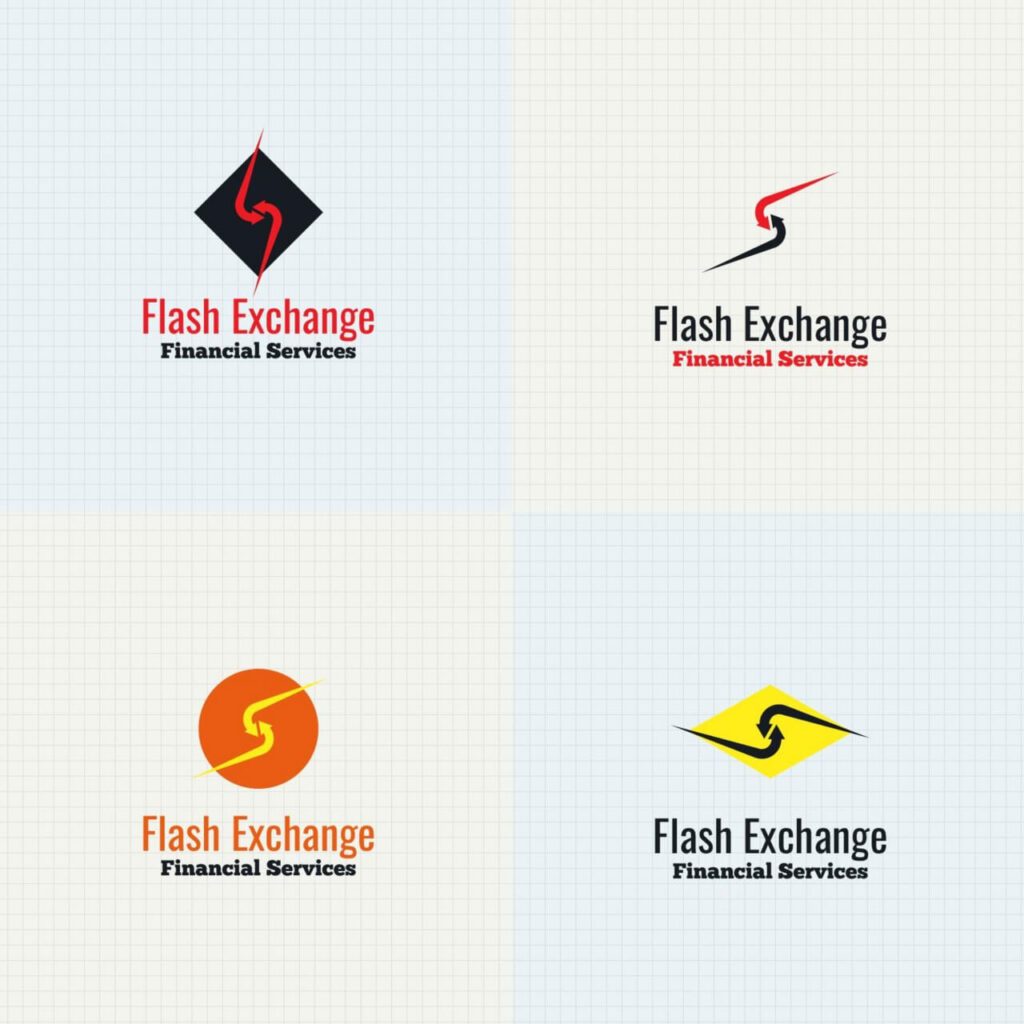 Exchange logo design