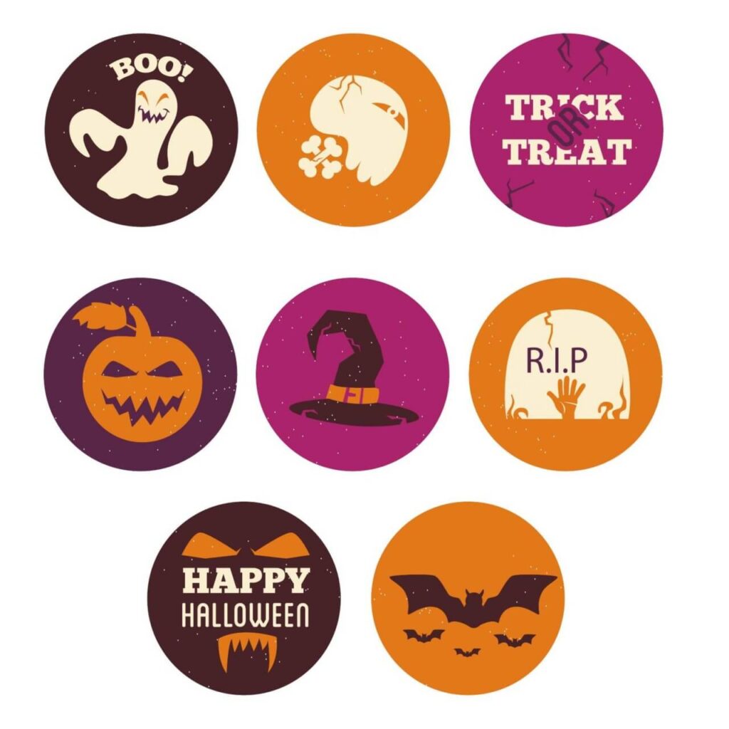 Halloween icons