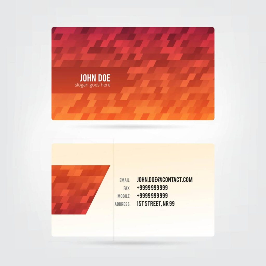 Modern Abstract Business Card