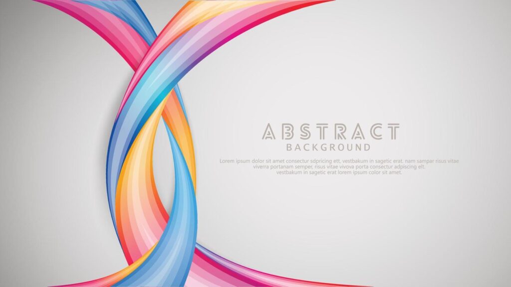 abstract background. Futuristic and elegant design Free Vector