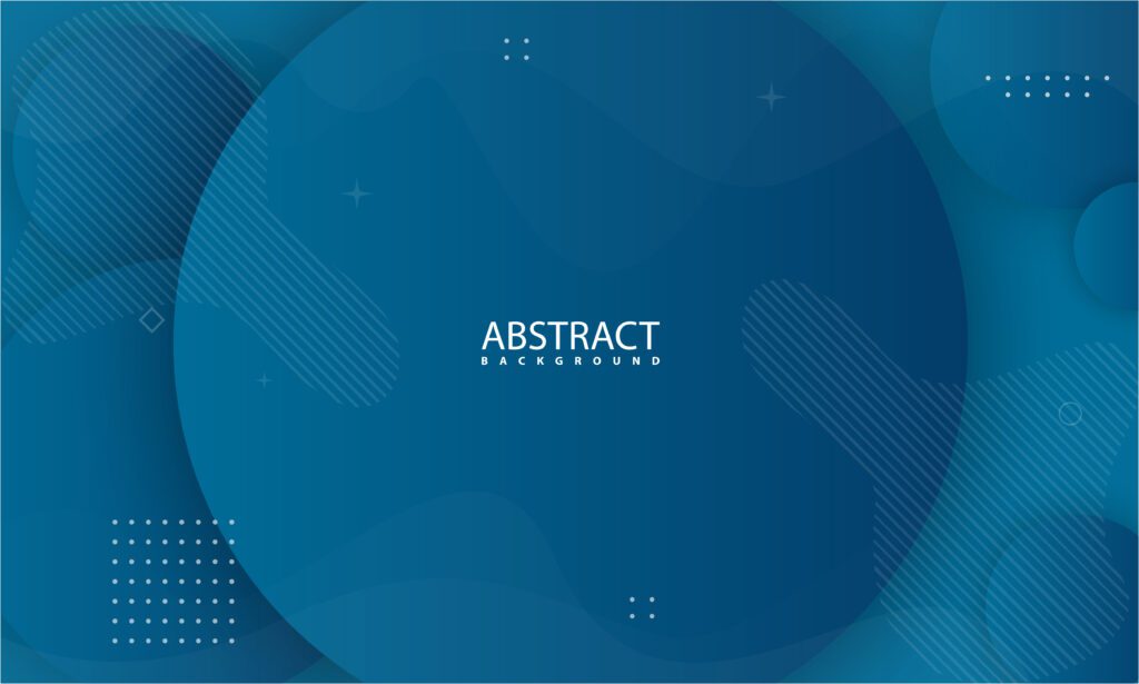 Abstract Background with Blue Color Free Vector