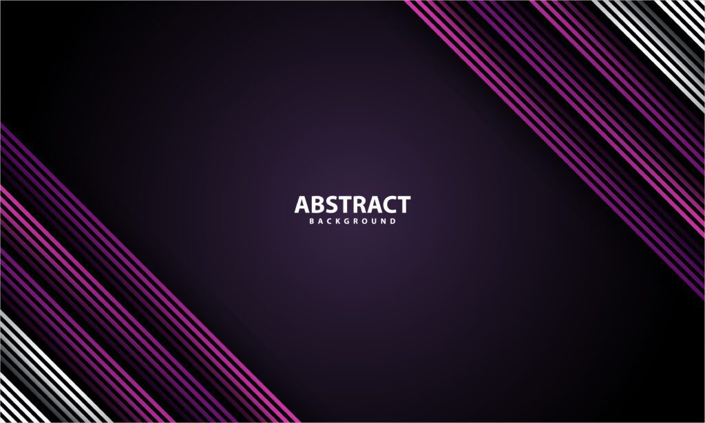 Abstract Background with Colorful Gradient Lines Free Vector