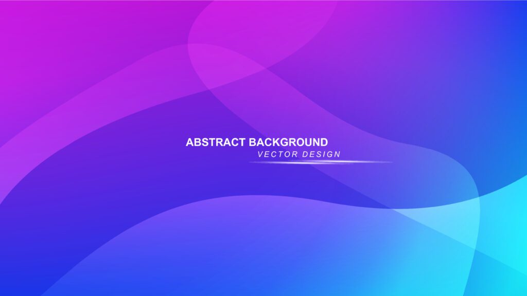 Abstract background with gradient curve shapes Free Vector