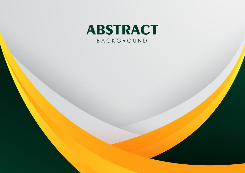 Abstract background with green and yellow Free Vector and Free SVG