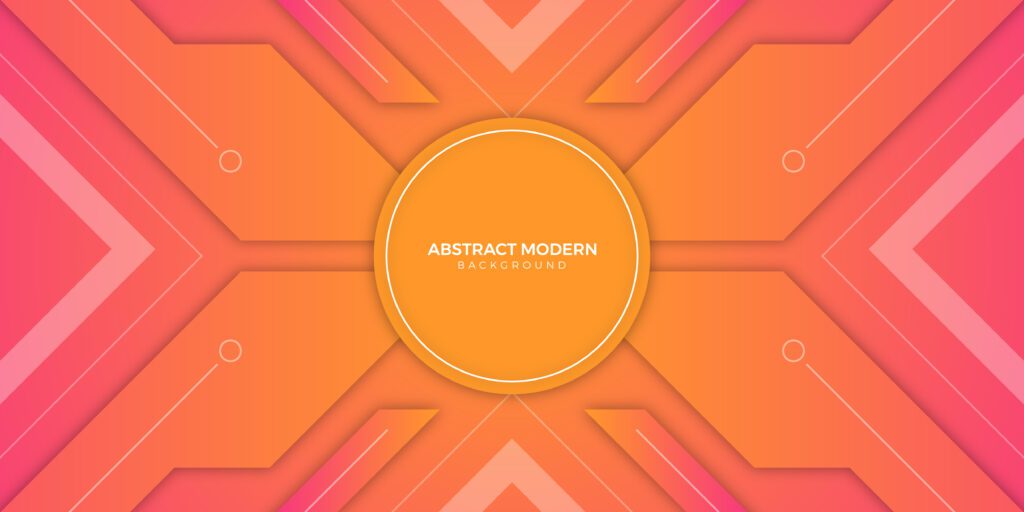 Abstract Background with Sunset Colors Free Vector