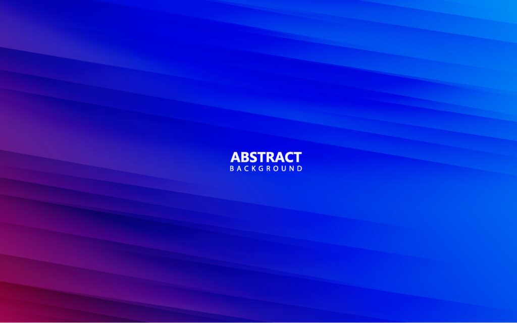 Abstract blue and red color paper background Free Vector