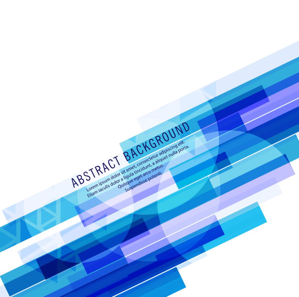 Abstract blue line background Free Vector