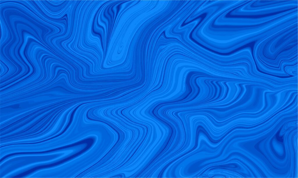 Abstract Blue Liquid Marble Background Free Vector