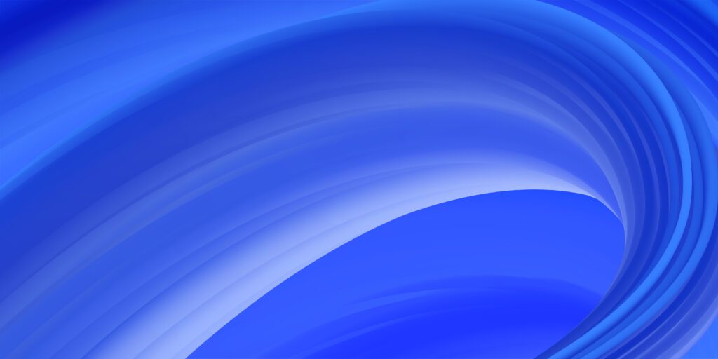 Abstract blue wave design Free Vector