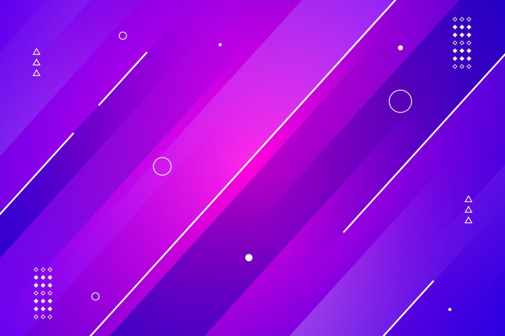 abstract colorful geometric lines background Free Vector