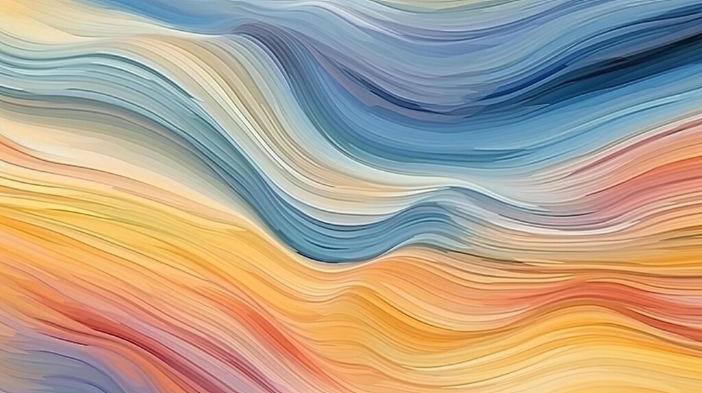 Abstract colorful oil painting background. Illustration Stock Free