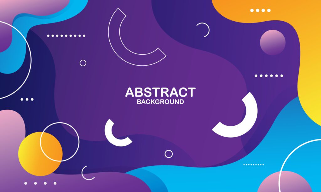 Abstract colorful shapes background. Eps10 vector Free Vector