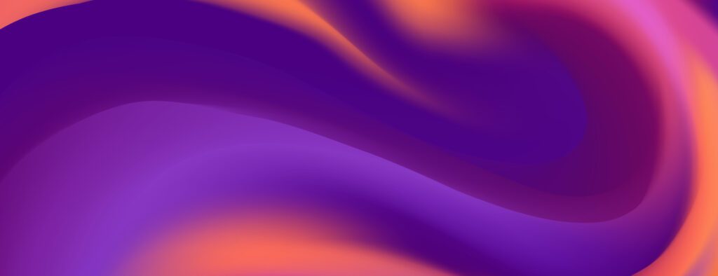 Abstract Colorful violet orange blue liquid Wave Background Free Vector