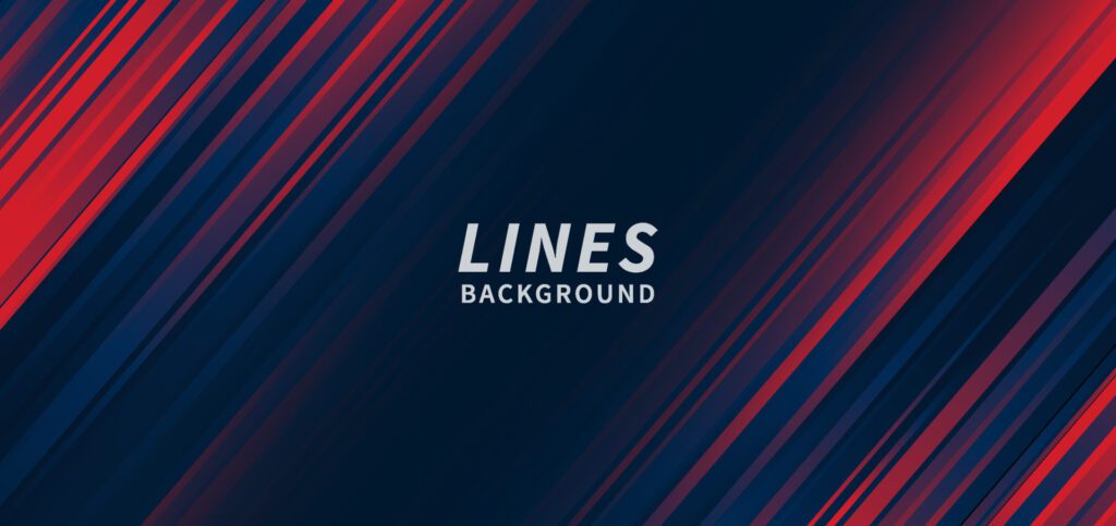 Abstract diagonal light red and blue stripe lines background. You can use for ad, poster, template, business presentation. Vector illustration Free Vector