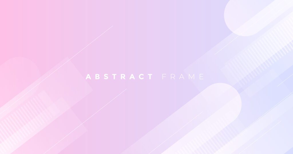 abstract frame background bright pink color with white gradient lines Free Vector