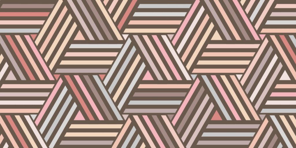 Abstract geometric pattern design modern pastel color background Free Vector