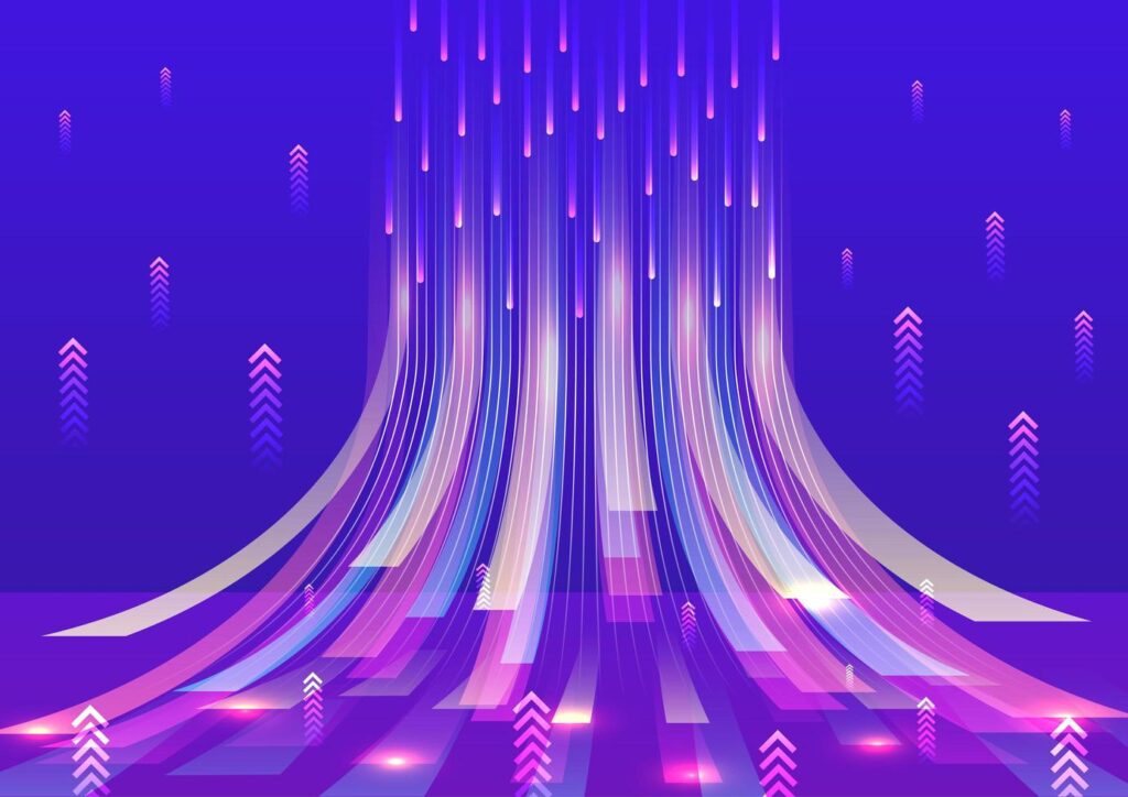 Abstract glowing dynamic background Free Vector and Free SVG