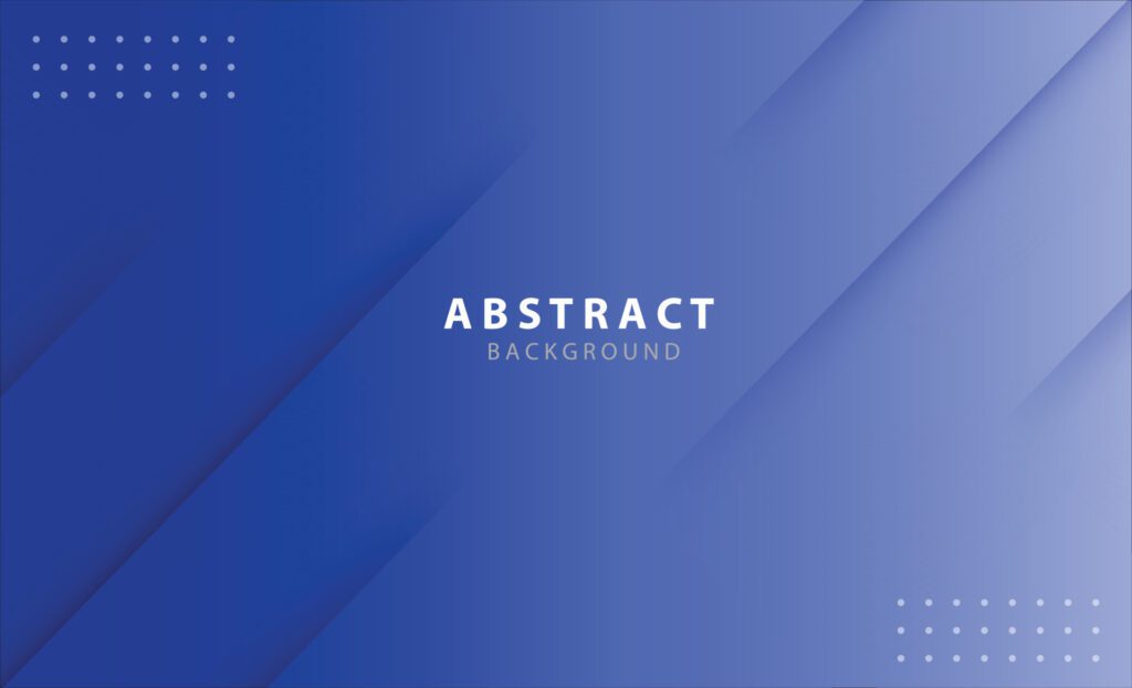 abstract gradient blue background template Free Vector