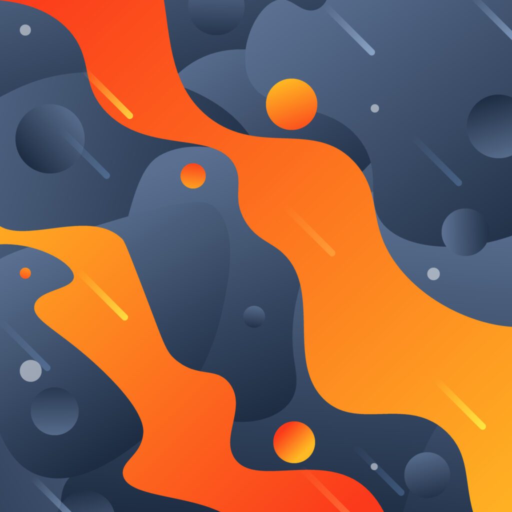 Abstract gradient fluid background. Free Vector