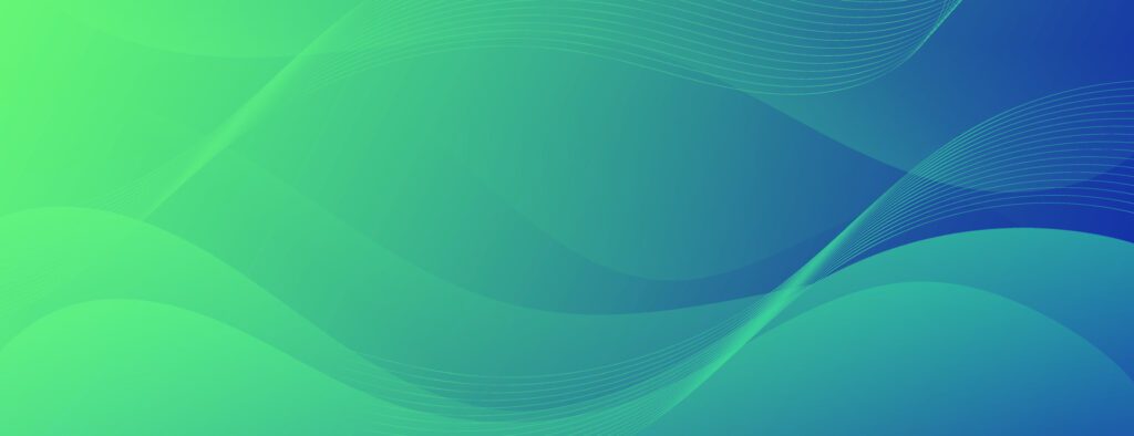 Abstract Gradient green blue liquid Wave Background Free Vector