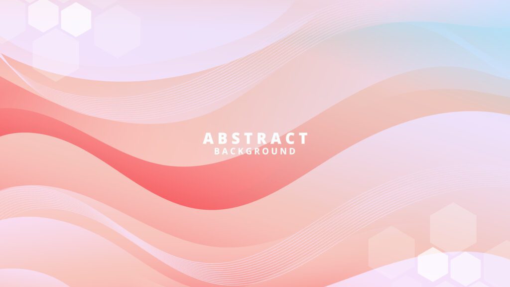 Abstract Gradient pink blue liquid Wave Background Free Vector