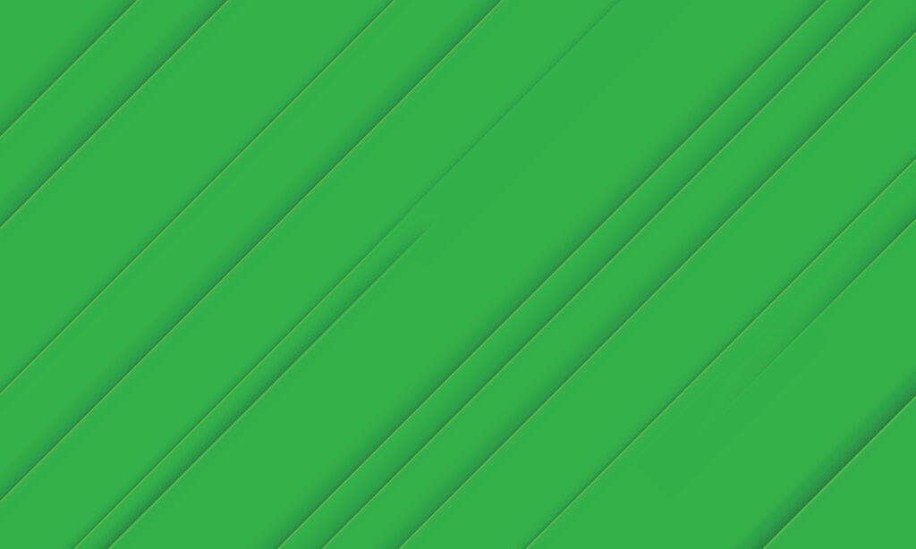 Abstract green diagonal stripes background. Free Vector