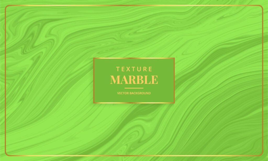 Abstract Green Liquid Marble Background Free Vector