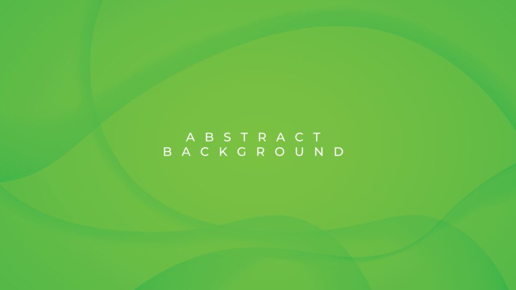 Abstract green wave background. Gradient wavy green. Vector illustration Free Vector