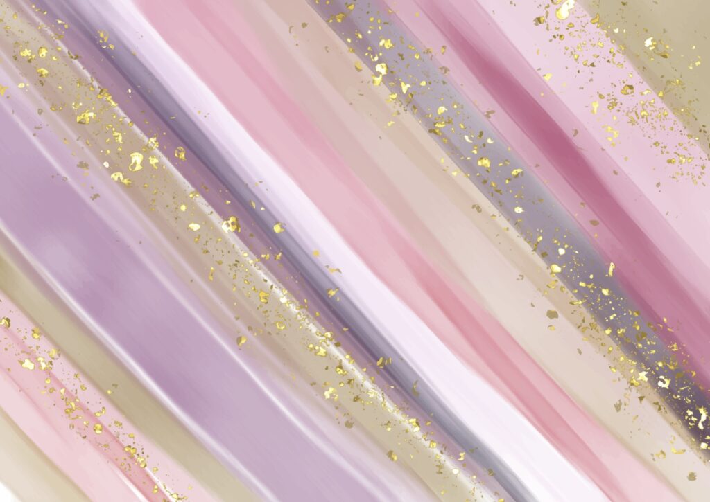 abstract hand painted background with gold glitter Free Vector