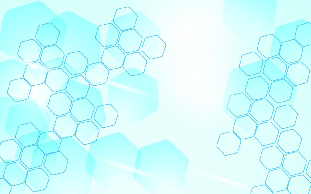 Abstract hexagonal technology background Free Vector