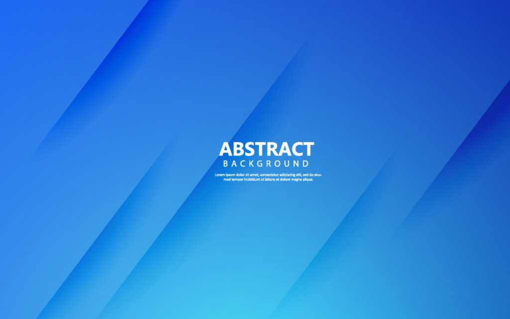 Abstract minimal blue background Free Vector