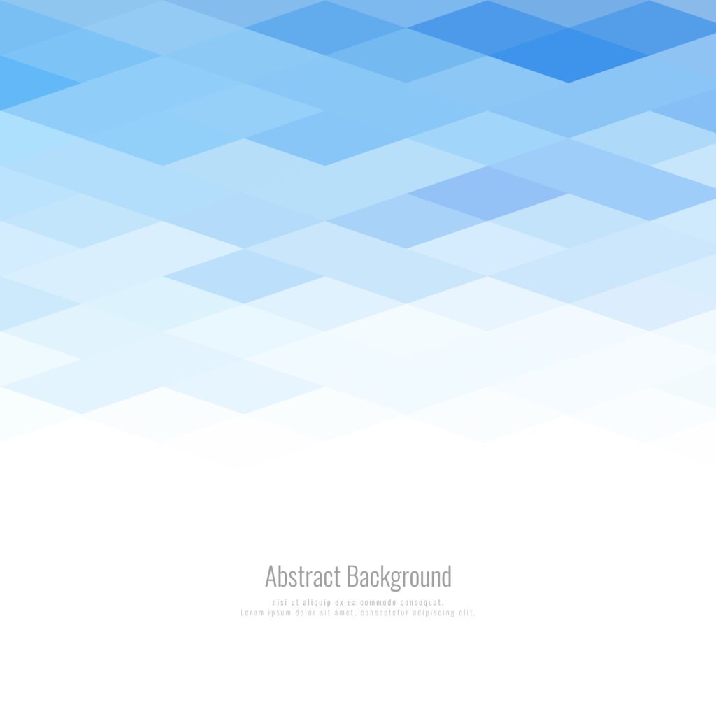 Abstract modern polygonal geometric blue background Free Vector