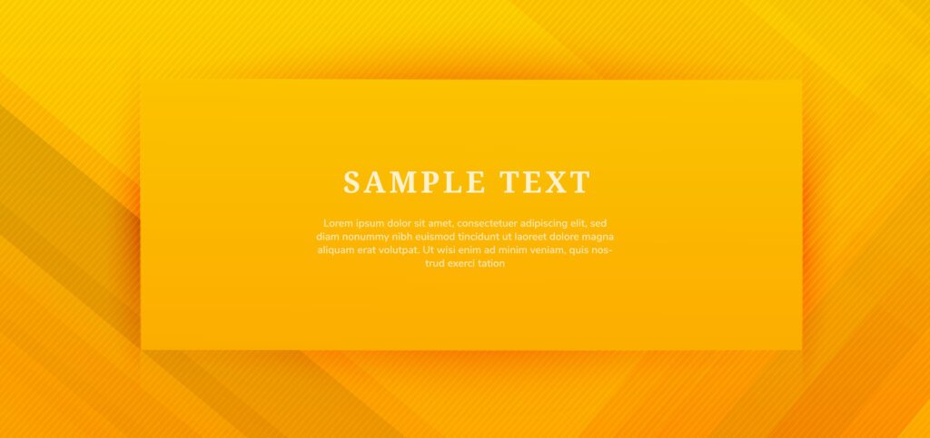 Abstract orange gradient geometric diagonal background. Frame for copy space for text. Free Vector