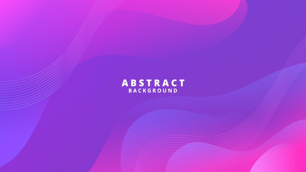 Abstract Purple Blue Gradient Fluid Wave Background Free Vector