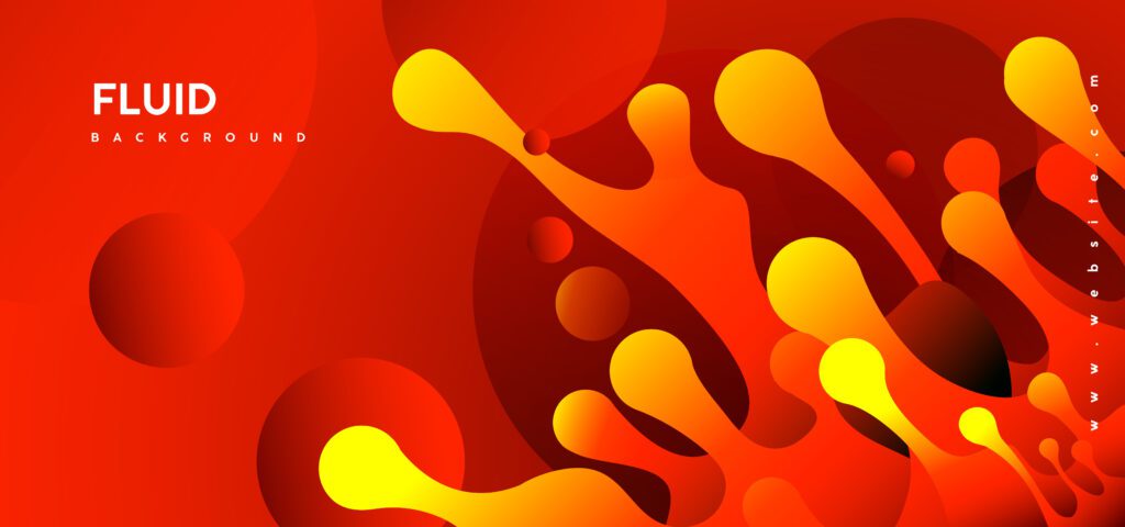 Abstract Red Memphis Background Free Vector