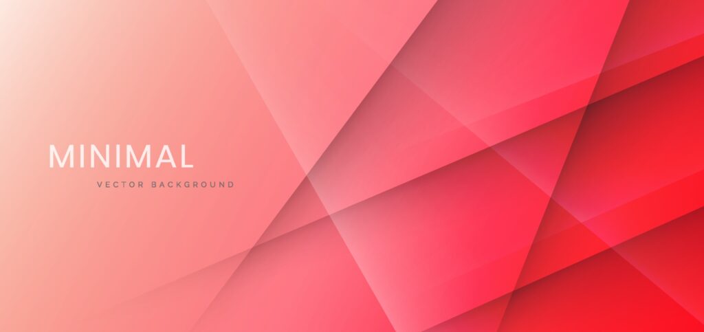 Abstract red pink gradient background with stripe lines diagonal and texture. Free Vector