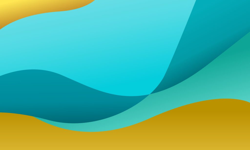 abstract retro background gradient banner with blue and yellow color Free Vector and Free SVG