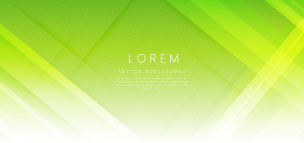 Abstract soft green gradient geometric diagonal overlay layer background. Free Vector