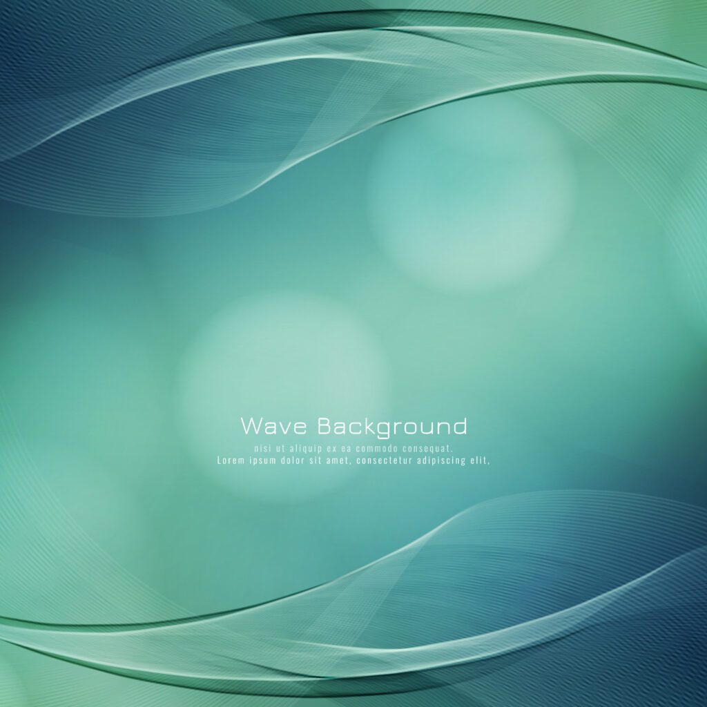 Abstract wave background Free Vector